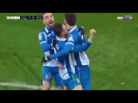 Gerard Moreno goal/ Espanyol 1-0 Real Madrid/ 27.02.2018 - HD