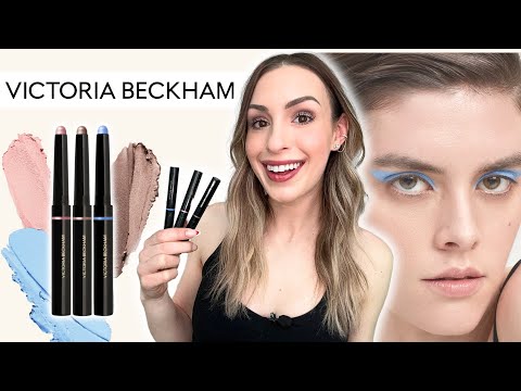 VICTORIA BECKHAM BEAUTY EYEWEAR 💙 NEW SPRING SHADES! Ballet, Cornflower, Shroom | Swatches & Review
