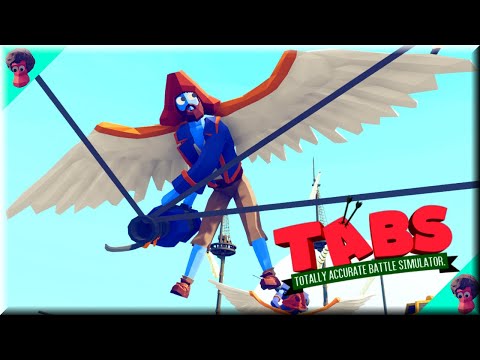 TABS - Angel Harpooner vs Every Unit (1/2) - Original Mods Spooky Faction Update