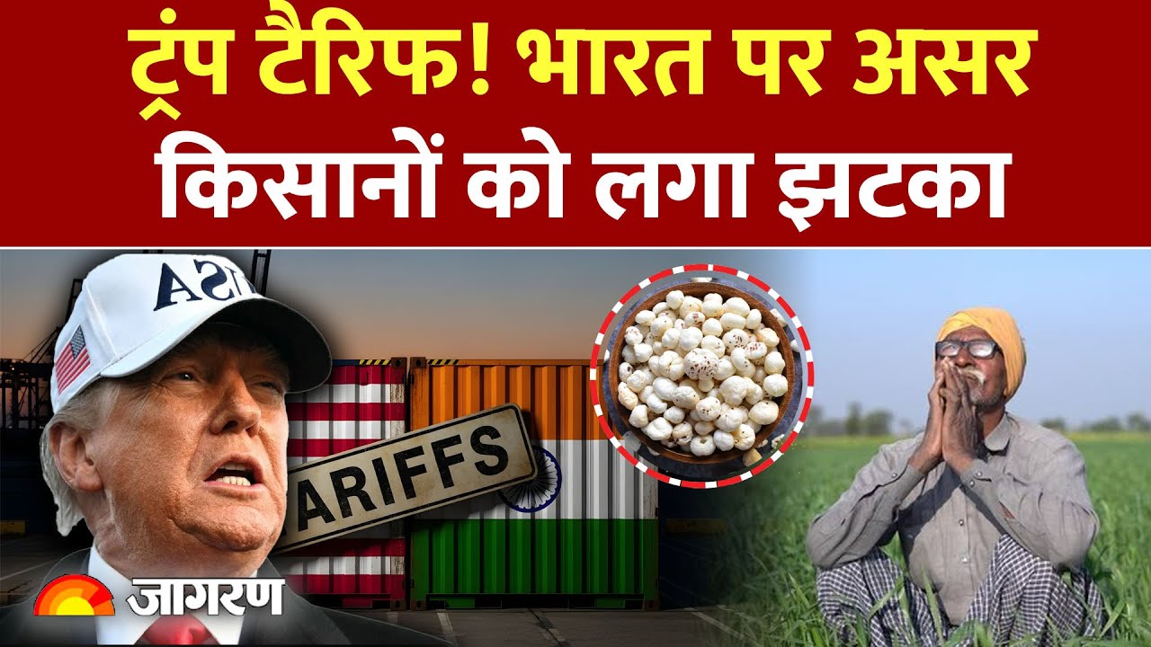 Donald Trump on India: ट्रंप टैरिफ! भारत पर असर, किसानों को लगा झटका | Russia Oil | Trade |America