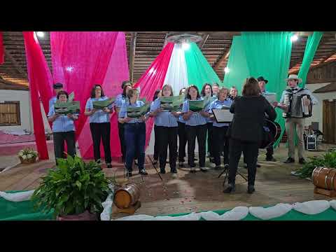 Bandiera Dei Tre colori - Assoc. Folclórica Talian em Pranchita - PR. Dia 18 de Outubro de 2026.
