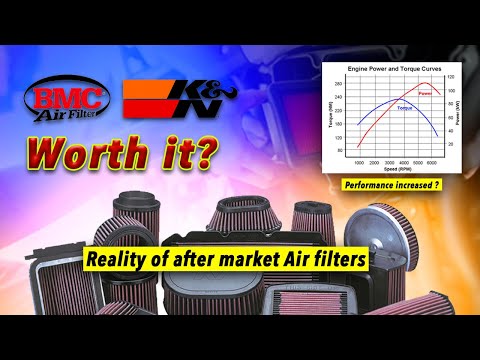 Aftermarket AIR FILTERS Pros & Cons | K&N, BMC Good or Bad ?