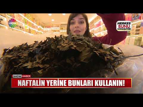 Naftalin yerine bunları kullanın!