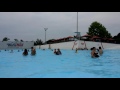 Emerald Pointe (Wet & Wild) wave pool..riding the wave.