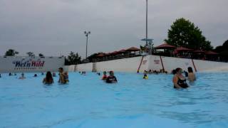 Emerald Pointe (Wet & Wild) wave pool..riding the wave.