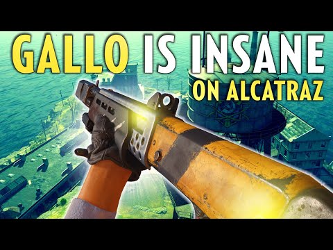 The GALLO Shotgun is META on ALCATRAZ?! | Best GALLO Class Setup for Warzone (Rebirth Island)