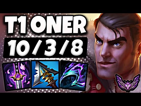 T1 Oner Jayce vs Nidalee [ Jungle ] Patch 25.24 Ranked Korea