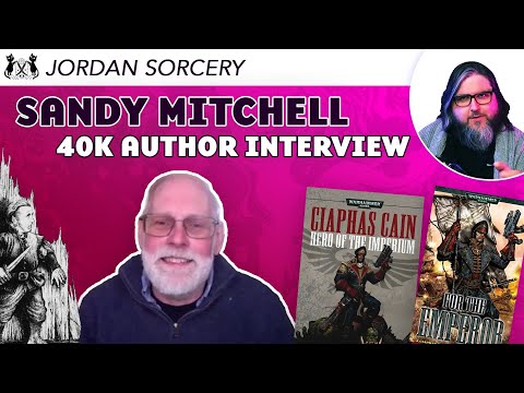 Creating Ciaphas Cain | Sandy Mitchell in Conversation with Jordan Sorcery