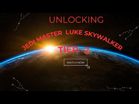 GL JMLS | Jedi Master Luke Skywalker | Galactic Ascension | Tier 2 | SWGOH | Mod Strategy | Gameplay