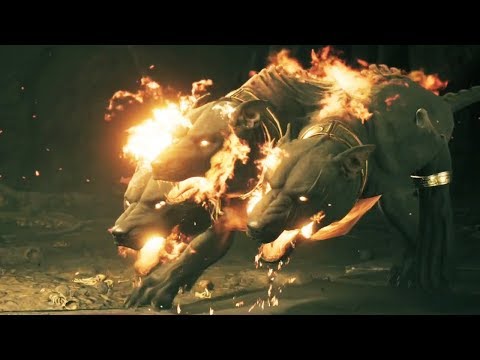 CERBERUS BOSS FIGHT Assassin's Creed Odyssey: Fate of Atlantis (Episode 2)