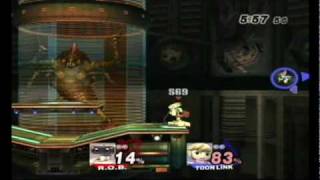 SBHMXI The Little Cup AeroW(ROB) vs Roses are Red(Toon Link)