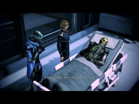 Mass Effect 3 walkthrough part 50 - visiting Thane Krios at the Citadel Hospital