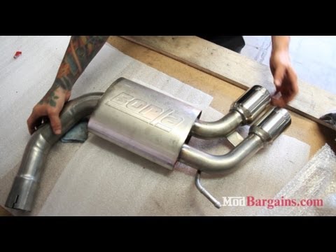 2009 VW GTI MarkV with Borla Stainless Steel Cat-Back System