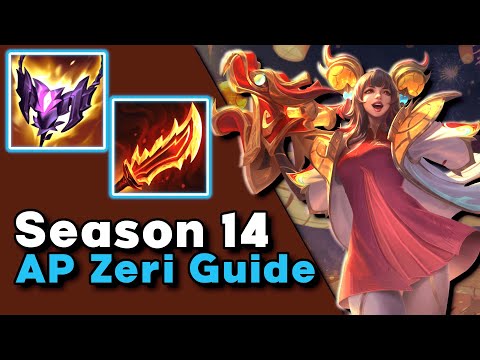 Season 14 AP Zeri Guide - How To Play AP Zeri