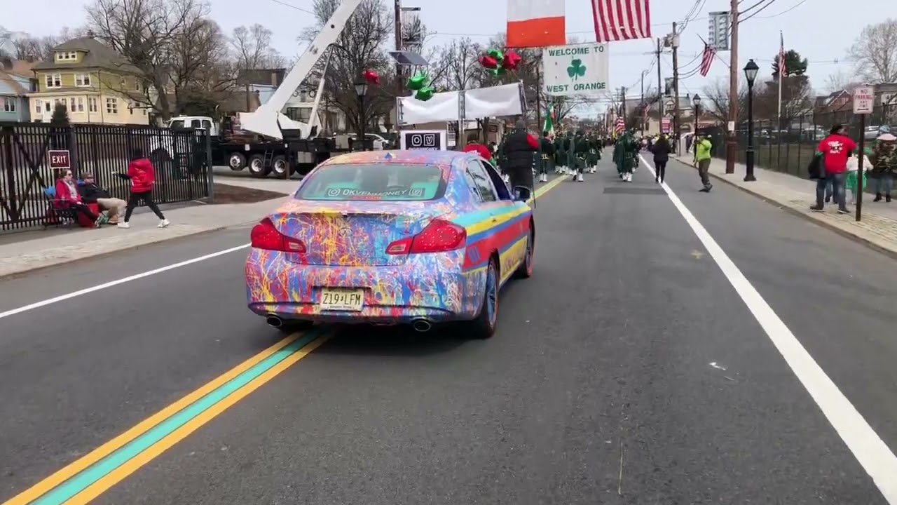West Orange Arts Council at the West Orange St. Patrick's Day Parade 2023 with DKVenmoney 3