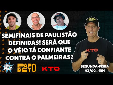 Papo Reto com Benja, Gladiador, Mano e Véio - ep. 537 - 23/02/2026