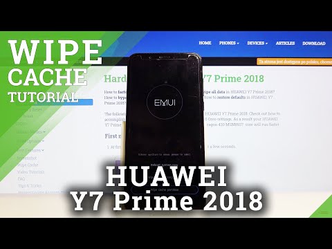 How to Wipe Cache Partition in HUAWEI Y7 Prime 2018 – Delete Cache Partition