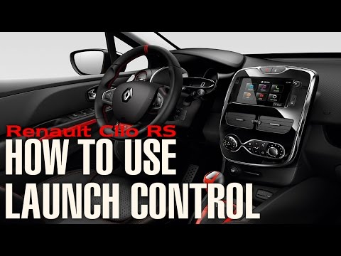 Renault Clio RS Trophy launch control