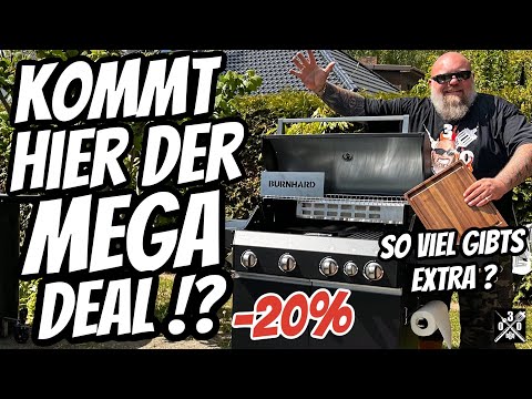 BURNHARD BIG FRED DELUXE Unboxing und Test - 030 BBQ