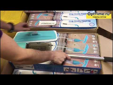 Швабра с распылителем Healthy Spray mop - видео обзор