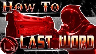 Destiny 2: How To Use Last Word PvP Guide – Bloom Effect / Ghost Bullets &amp; Hip Fire / ADS Tips