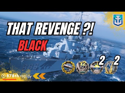 The Destroyer BLACK: What a REVENGE time with Destroyer Black World of Warships #gaming