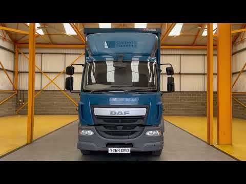 SOLD: DAF LF250 18-TONNE *EURO 6* CURTAINSIDER – 2014 – YT64 DYO