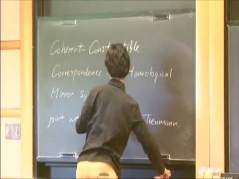 Coherent-constructible correspondence and homological mirror symmetry II - Melissa Liu