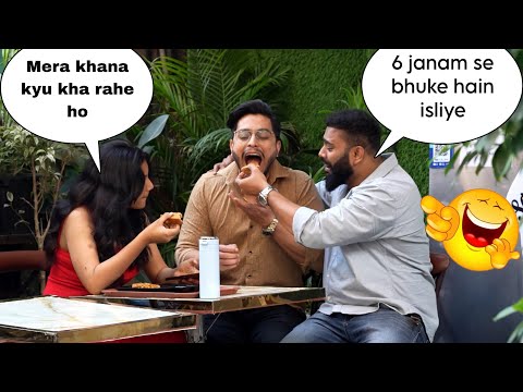 Food Snatching Prank latest | Khana Chori Prank | pranks in INDIA | Ans Entertainment 2025