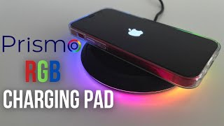 RAPIDX Prismo RGB Wireless Qi Charging Pad - Best Budget Razer Charging Pad Chroma Alternative!