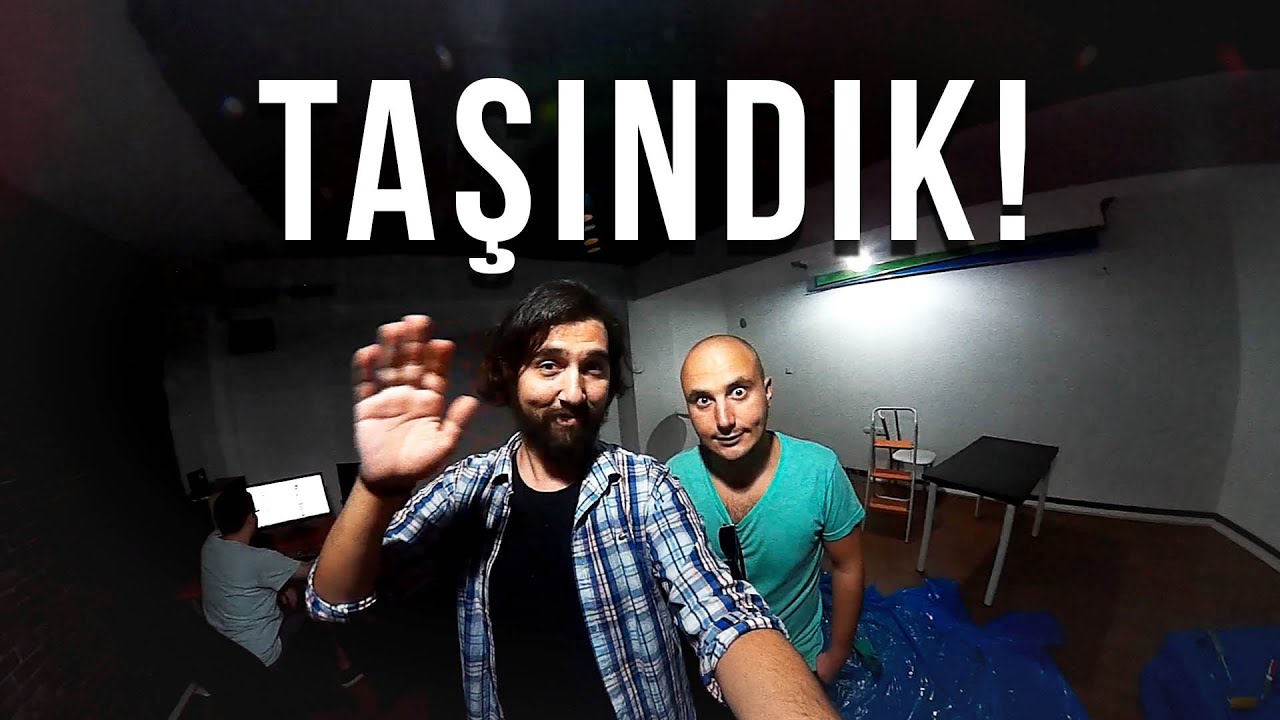 Yeni Ofisimizde İlk Video: Taşınmak Çok Zor 
