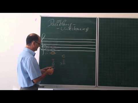 Dreiklang und Umkehrungen