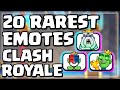 20 Rarest Emotes In Clash Royale
