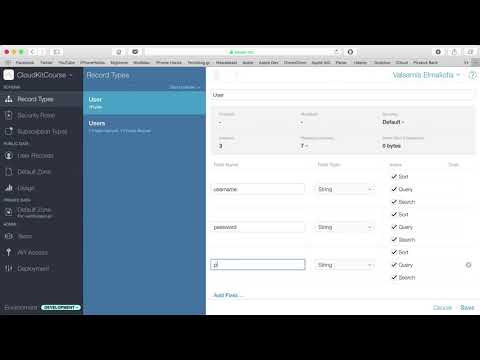 Create CloudKit applications using iOS 9 - Xcode and Swift - learn Mobile Development