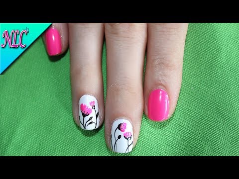 DECORACIÓN DE UÑAS MARGARITAS♥ – DAISY NAIL ART – COMO HACER MARGARITAS EN LAS UÑAS – NLC