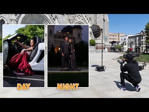 How To Use 1 Strobe Lights To Improve Your Prom Photography | Day Time & Night Time |