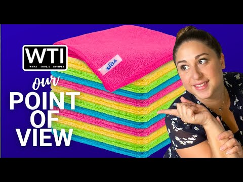 MR.SIGA Microfiber Cleaning Cloths - WTI product video review