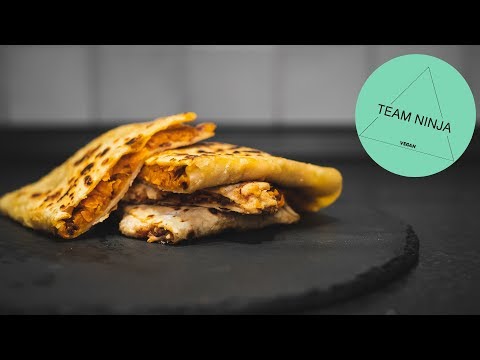 Vegan Quesadillas with Sweet Potato Quick and Easy (Episode 2)