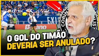 SORMANI: "O GOL FOI IRREGULAR!" sobre o 1x0 do Corinthians contra o Cruzeiro | Corte Debate Placar