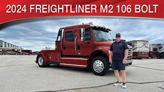 A preview image of the linked video showcasing 2024 Freightliner M2 106 Bolt