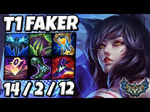 T1 Faker Ahri vs Orianna [ MID ] Patch 12.9 Korea Challenger ✅