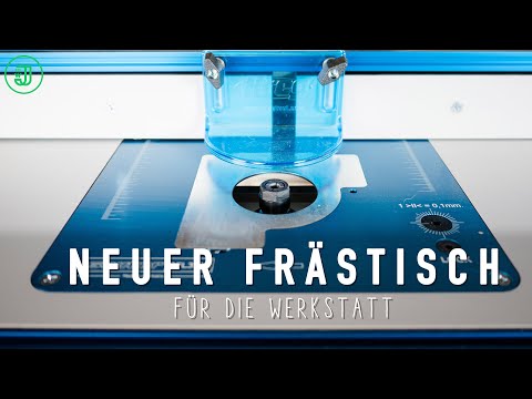 Werkstatt Update: Ich habe einen neuen Frästisch | Jonas Winkler