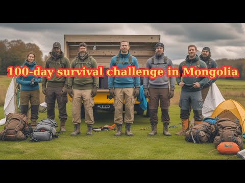 100-day survival challenge in Mongolia  | Survival Challenge
