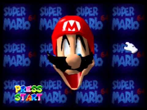 Playing with Mario's Face - Super Mario 64