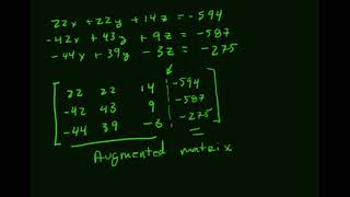 Solving Systems of Equations Using MATLAB