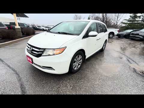 2016 Honda Odyssey EX in White for sale at Stouffville Toyota in Whitchurch-Stouffville, ON
