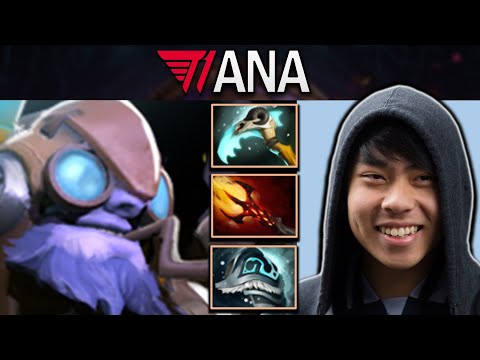 Tinker Dota 2 Gameplay T1.Ana with Dagon and Shivas Guard - TI12
