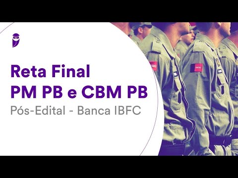 Reta Final PM PB e CBM PB Pós-Edital - IBFC: Inglês - Prof. Adolfo Sá