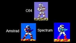 ALL C64 ZX SPECTRUM AND AMSTRAD CPC GAMES IN ONE VIDEO