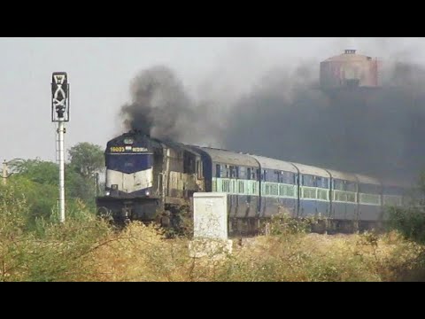 SMOKING Diesel Trains | Alco Locomotives | Indian Railways
